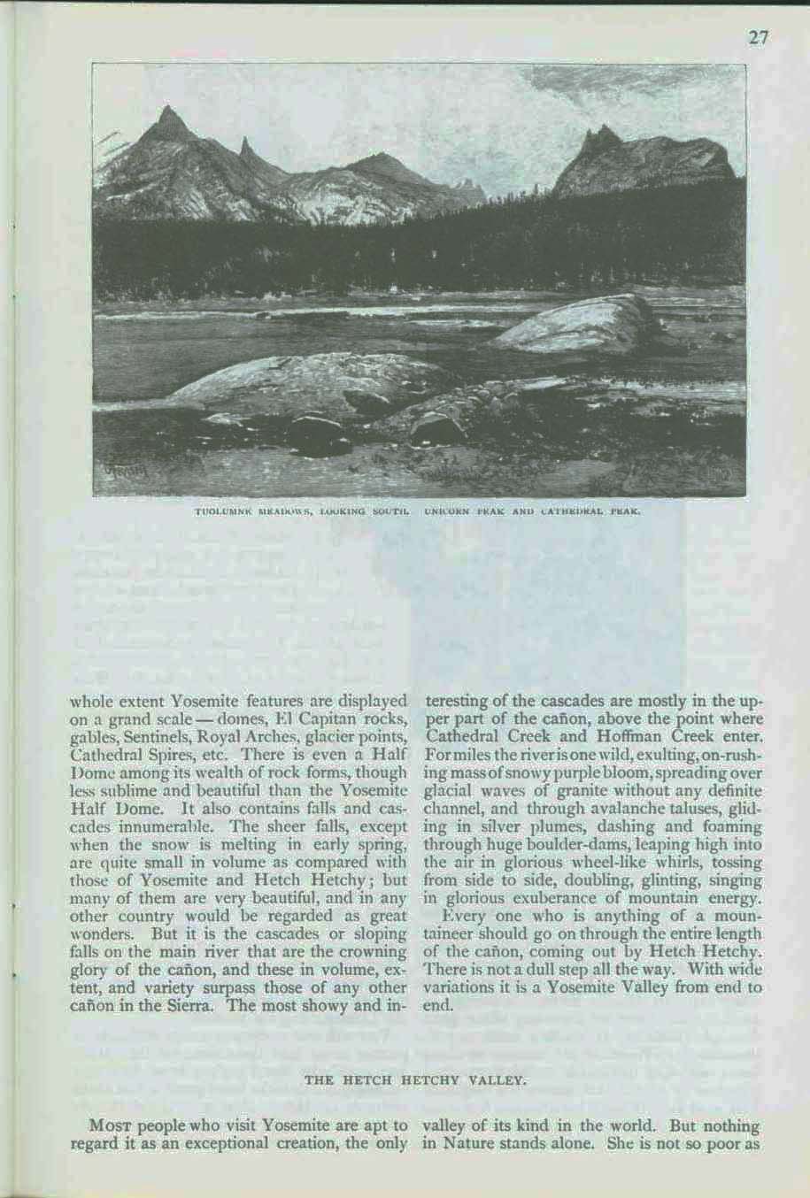 The Proposed Yosemite National Park--treasures & features, 1890. vis0003j
